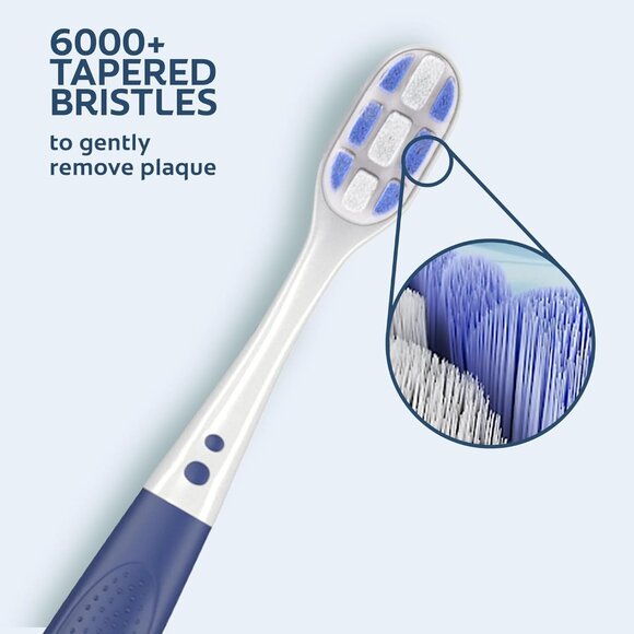 Ultra Soft Toothbrush Pack, Extra Soft for Sensitive Gums, 2 Pack - Picture 5 of 10